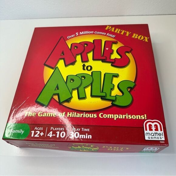 Apples to Apples Party Box - The Game of Hilarious Comparisons! Over 1000 Cards! - Picture 1 of 2